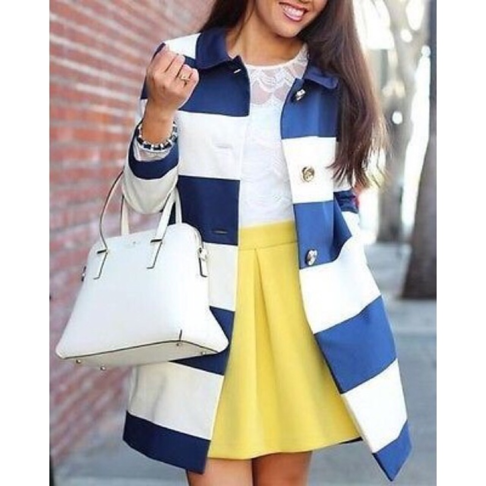 Kate Spade Franny Striped Jacket